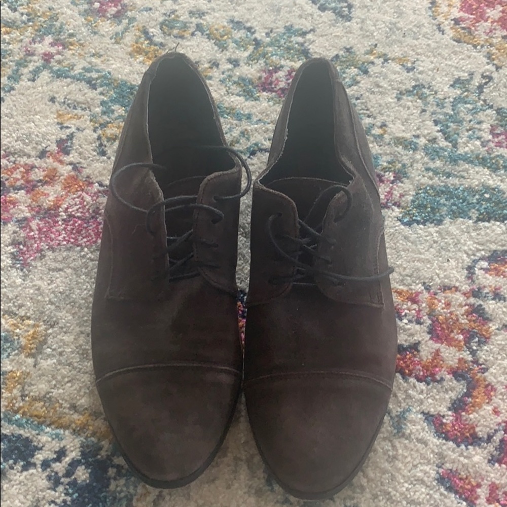 Italian suede shoes